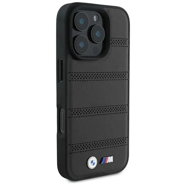 BMW M Perforated And Stitched Line MagSafe калъф за iPhone