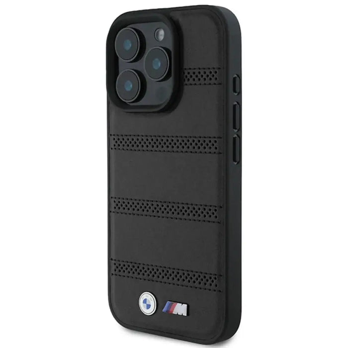 BMW M Perforated And Stitched Line MagSafe калъф за iPhone