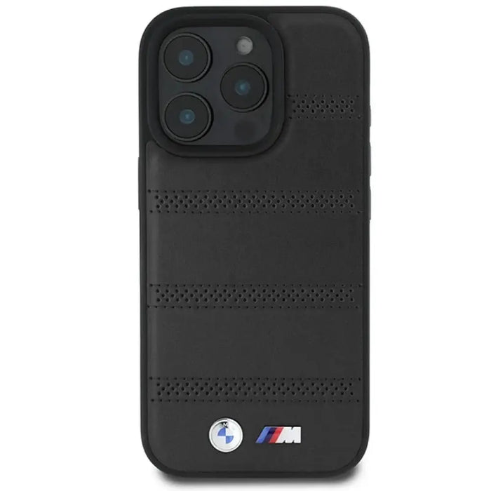 BMW M Perforated And Stitched Line MagSafe калъф за iPhone