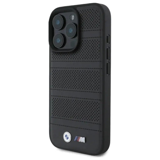 BMW M Perforated And Stitched Line MagSafe калъф за iPhone