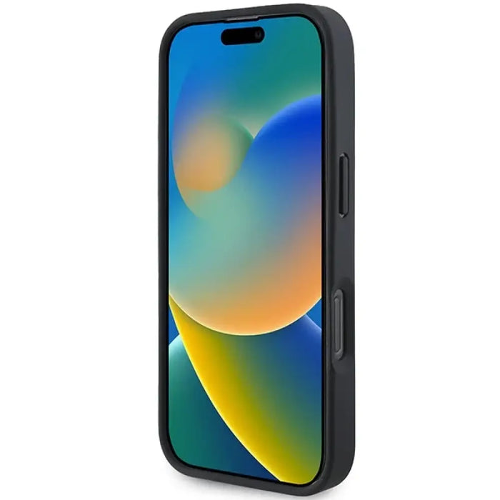 BMW M Perforated Tricolor Line MagSafe калъф за iPhone 16