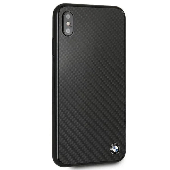 BMW Siganture Carbon Case за iPhone Xs Max - черен