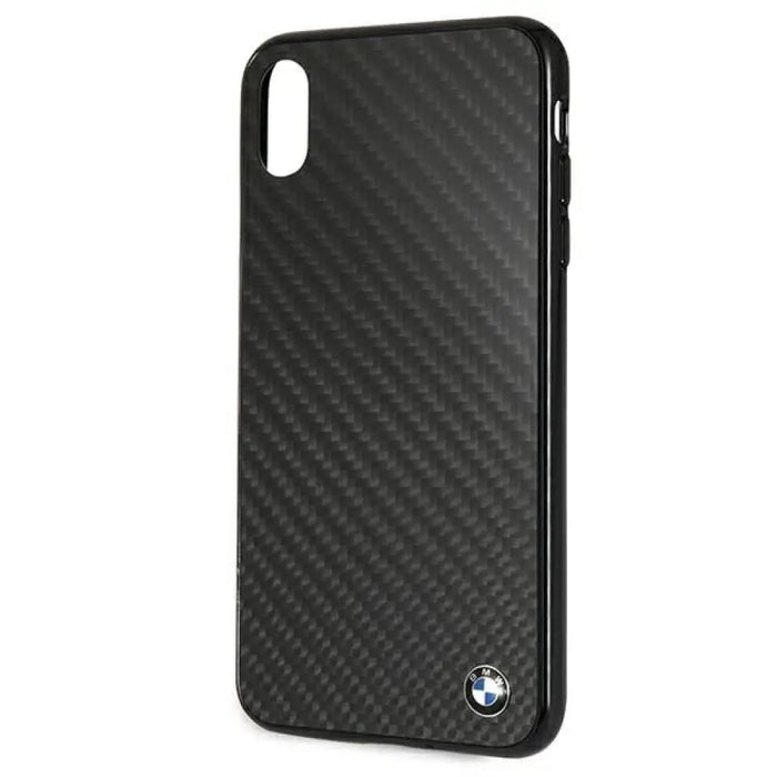 BMW Siganture Carbon Case за iPhone Xs Max - черен