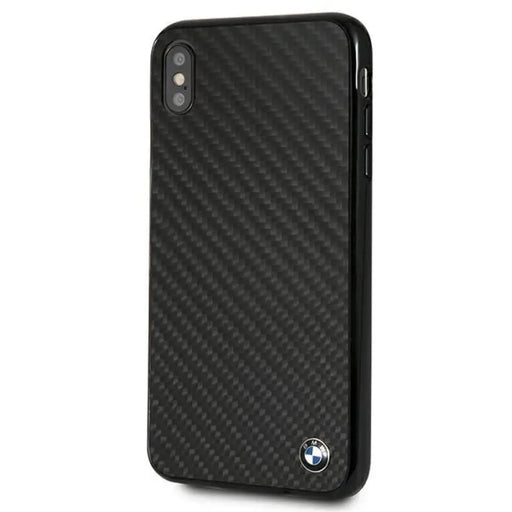 BMW Siganture Carbon Case за iPhone Xs Max - черен