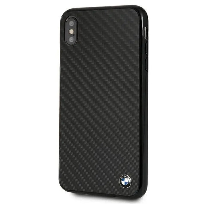 BMW Siganture Carbon Case за iPhone Xs Max - черен