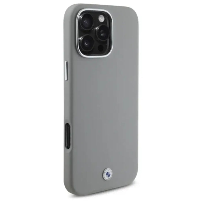 BMW Sign Full Wrapped Metal MagSafe Case за iPhone 16 Pro
