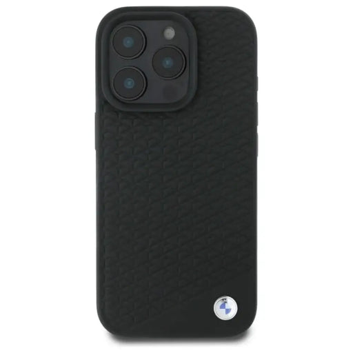BMW Sign Leather Diamond Metal Logo MagSafe iPhone 16 Pro