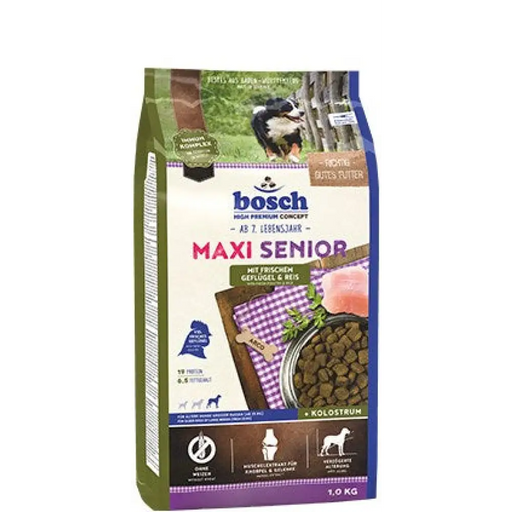 Bosch Hundefutter Maxi Senior Geflügel 1er Pack (1 x 12,5
