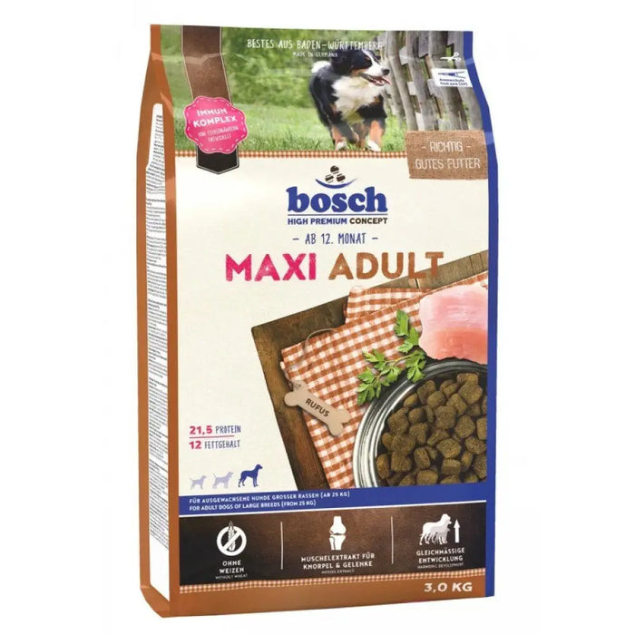 BOSCH Maxi Adult - суха храна за кучета - 3 кг