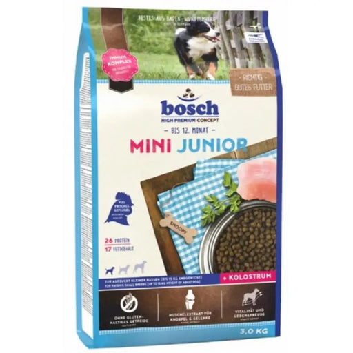 BOSCH Mini Junior - суха храна за кучета - 3 кг