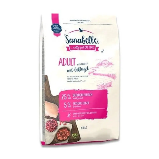 BOSCH Sanabelle Adult Poultry - суха храна за котки - 2 кг