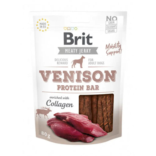 BRIT Meaty Jerky Venison Protein - лакомство за кучета