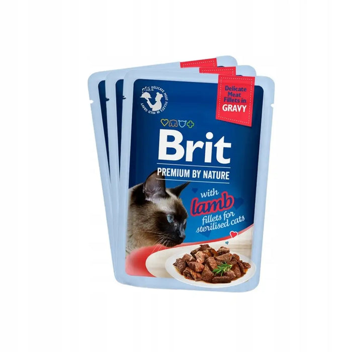 BRIT Premium by Nature Sterilized Plate паучове в смес