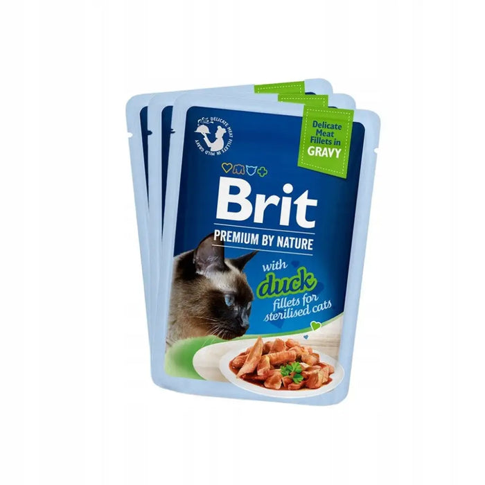 BRIT Premium by Nature Sterilized Plate паучове в смес