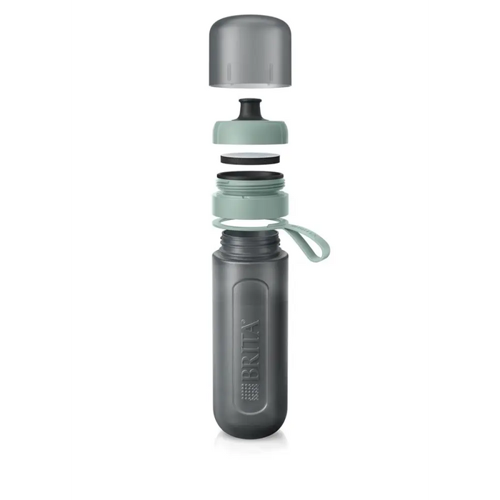 Brita Active зелена филтърна бутилка с 2 диска