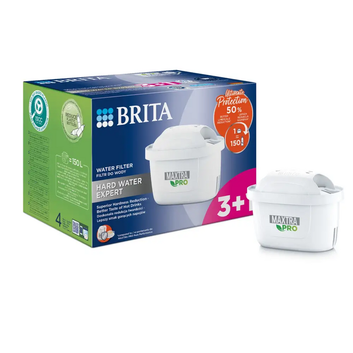 Brita Maxtra Pro Hard Water Expert филтър 3 + 1 бр