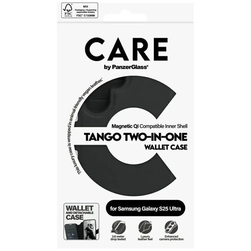 CARE by PanzerGlass Feature Tango 2in1 Wallet Case