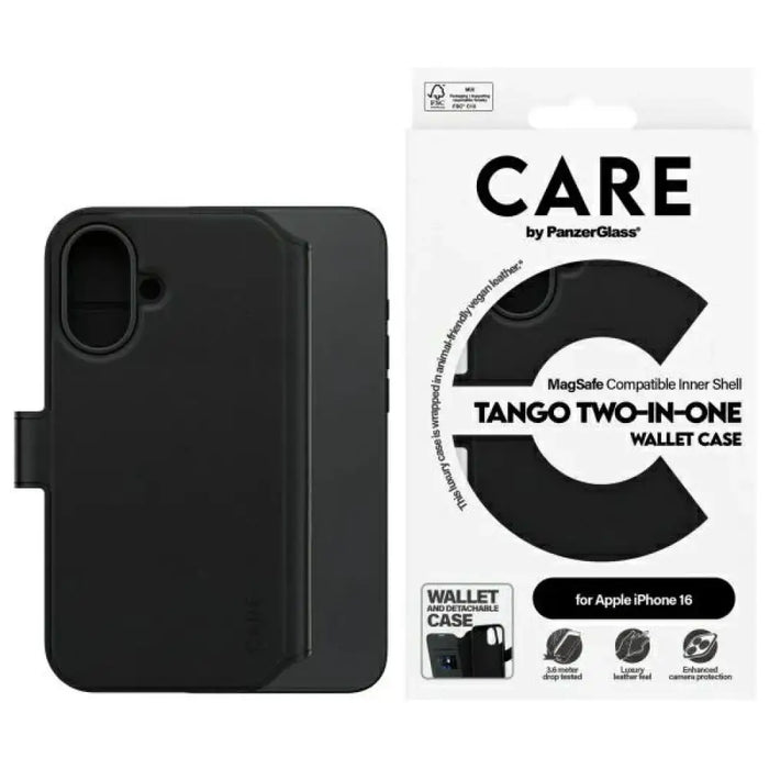 CARE by PanzerGlass Feature Tango 2in1 Wallet MagSafe Case