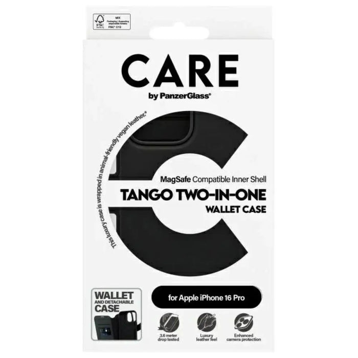 CARE by PanzerGlass Feature Tango 2in1 Wallet MagSafe Case