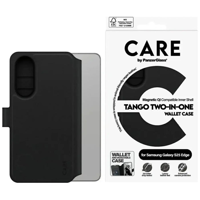 CARE by PanzerGlass Feature Tango 2in1 Wallet Qi Case
