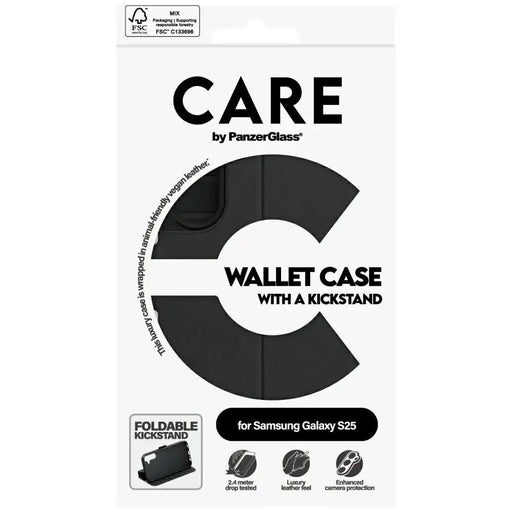 CARE by PanzerGlass Feature Wallet Kickstand Case