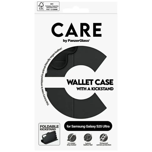 CARE by PanzerGlass Feature Wallet Kickstand Case