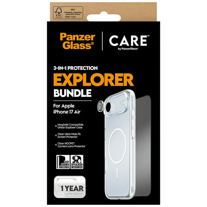 CARE by PanzerGlass Flagship Explorer 3-в-1 калъф + стъкло