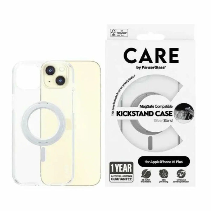 CARE by PanzerGlass Kickstand Case MagSafe за iPhone 15