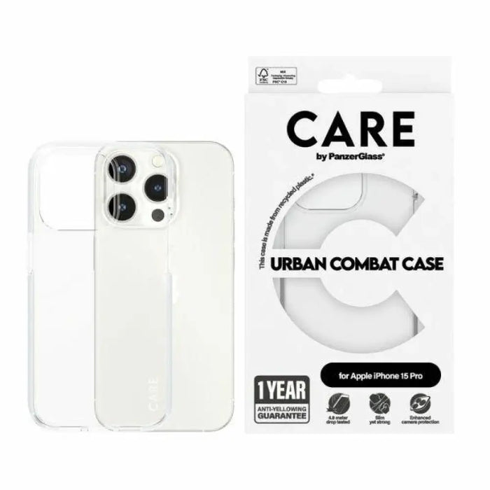 CARE от PanzerGlass Urban Combat Case за iPhone 15 Pro