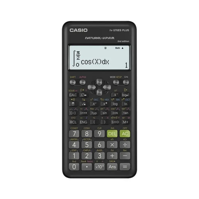 CASIO КАЛКУЛАТОР SCIENTIFIC FX-570ESPLUS-2-B 417 ФУНКЦИИ