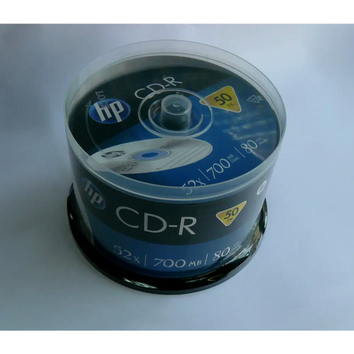 CD-R HP (Hewlett Packard) 80min./700mb. (ш-л 50)