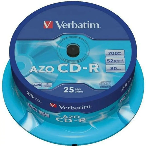 CD-R Verbatim Azo 700 MB 52x 25 Части (8 броя)
