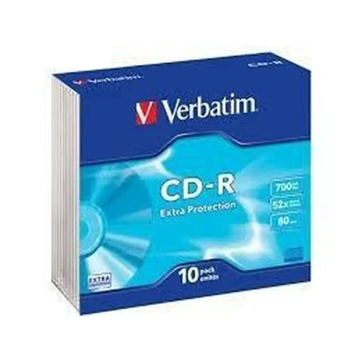CD-R Verbatim Extra Protection 700 MB 52x 10 Части (10 броя)