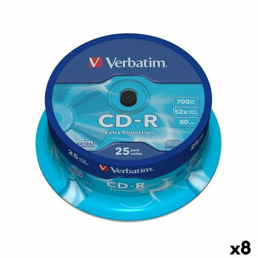 CD-R Verbatim Extra Protection 700 MB 52x 25 Части (8 броя)