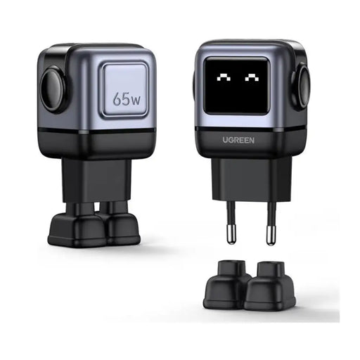 CD361 ЗАРЯДНО УСТРОЙСТВО 2xUSB-C,1xUSBA,65W,ROBOT UGREEN