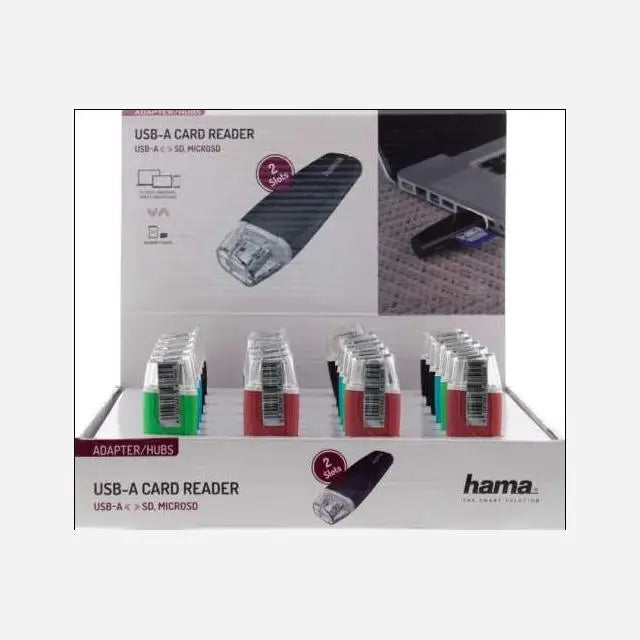 Четец за карти HAMA USB 2.0 SD/microSD