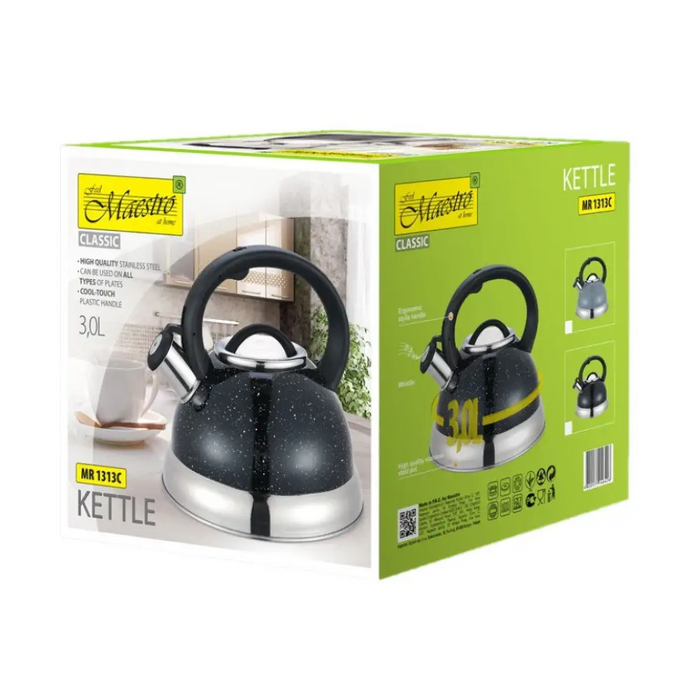 Чайник MAESTRO MR-1313C черен 3л