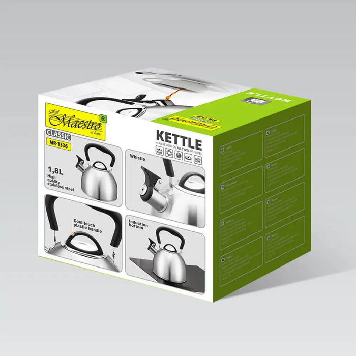 Чайник Maestro MR-1336 1.8 L Silver