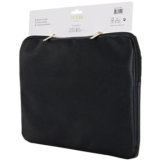 Чанта за лаптоп 14’’ Guess Sleeve Grained Zipper Pocket