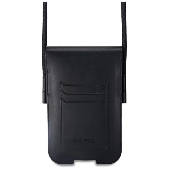 Чанта за телефон BMW с червени ивици - черна