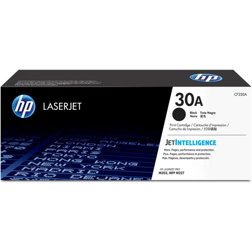 Черна оригинална тонер касета HP 30A LaserJet