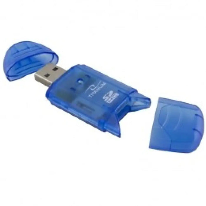 Четец на карти TITANUM TA101B Blue USB 2.0