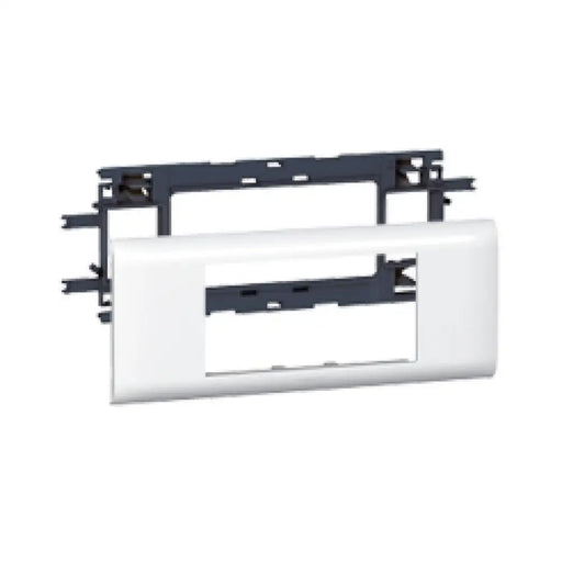 ЧЕТИРИМОДУЛНА КЛИП РАМКА 1х М45 65мм MOSAIC LEGRAND