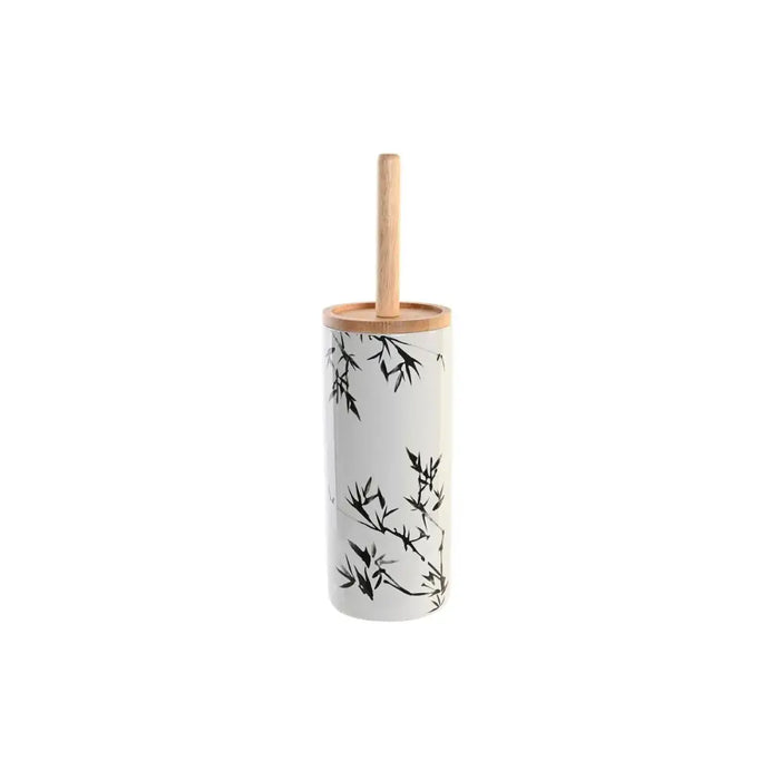 Четка за Баня DKD Home Decor 10 x 10 x 38,5 cm Черен Метал
