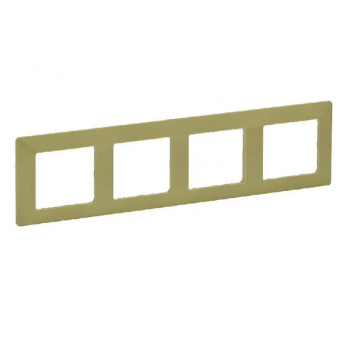 ЧЕТВОРНА РАМКА VALENA LIFE LEGRAND - ЛАЙМ