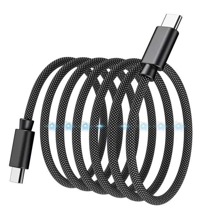 Choetech XCC-1052 100W USB-C магнитен кабел 1,2 м - черен