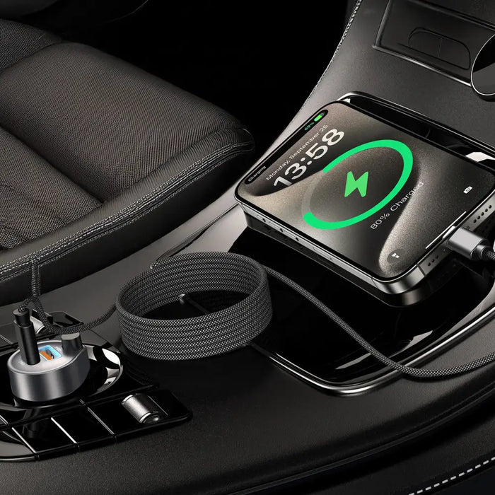 Choetech XCC-1052 100W USB-C магнитен кабел 1,2 м - черен