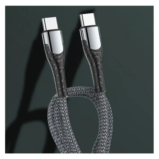 Colorway Кабел Type-C - Type-C 65W 1м Gray