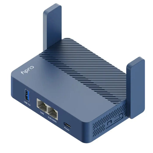 Cudy AX3000 безжичен рутер Gigabit Ethernet Blue
