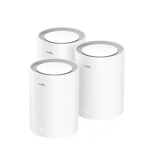 CUDY M3000(3-Pack) AX3000 Wi-Fi 6 Mesh 2.5G